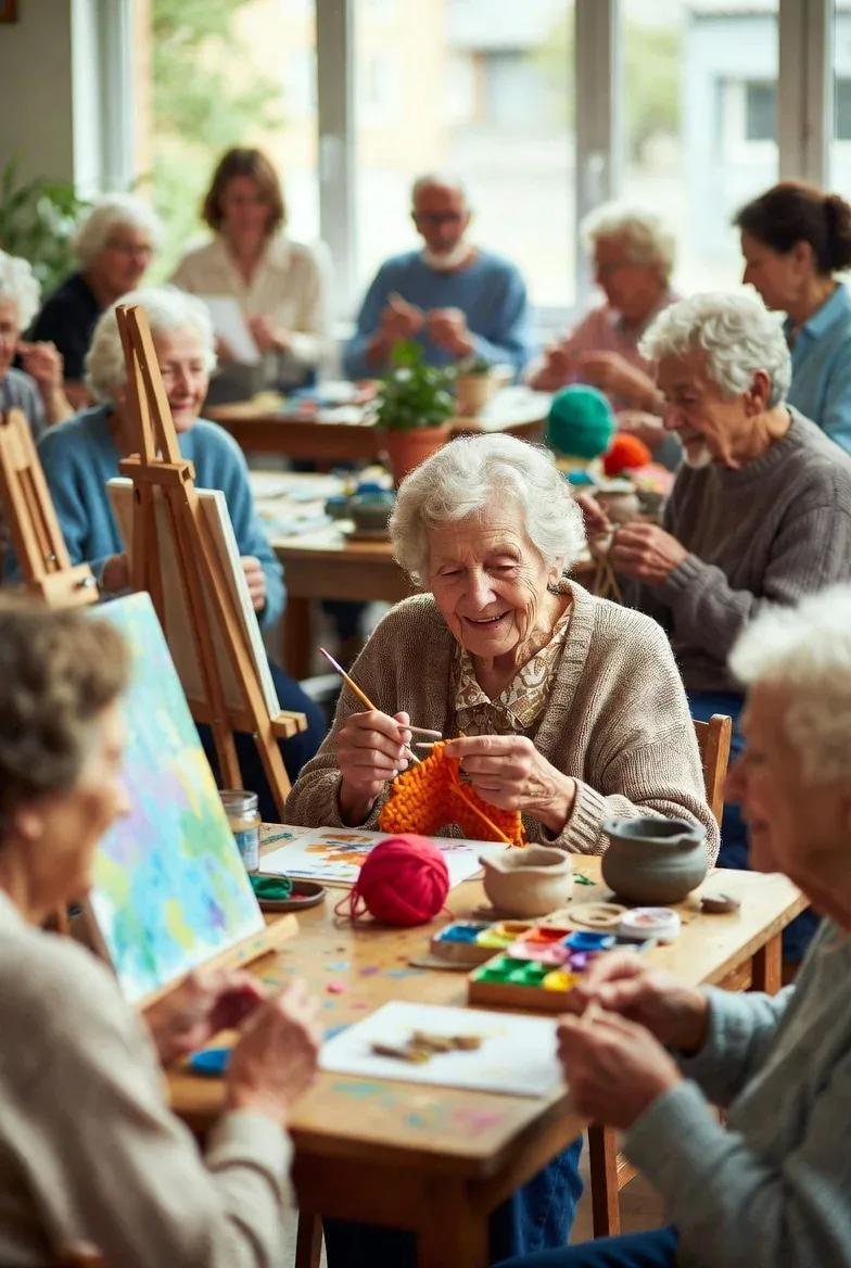 Exploring the Impact of Arts and Crafts on Elderly Care: A Closer Look at Creative Engagement